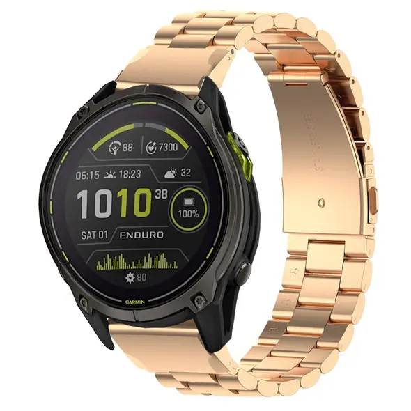 Bizon Strap Watch Aura Smartwatch 26 mm rose gold