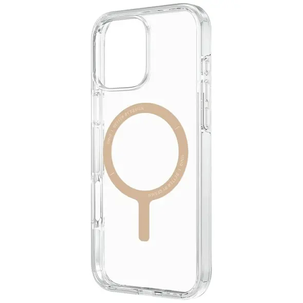 UNIQ Clario Apple iPhone 16 Pro Magclick Charging clear/gold