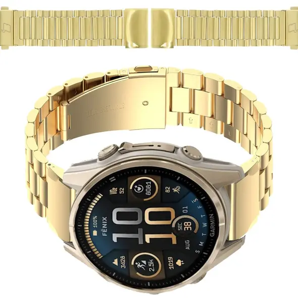 Bizon Strap Watch Aura Smartwatch 20mm gold