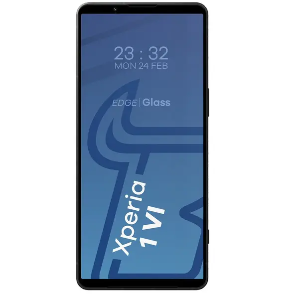 BIZON Edge 2x screen glass + camera glass Sony Xperia 1 VI