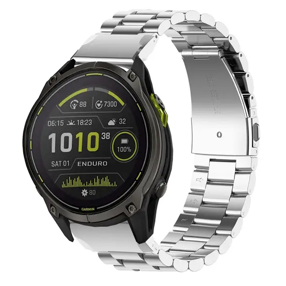 Bizon Strap Watch Aura Smartwatch 26 mm silver