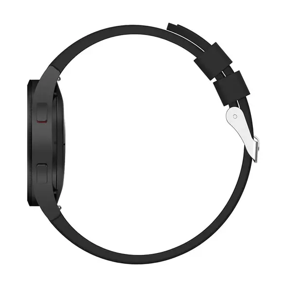 Bizon Strap Watch Silicone Pro Samsung Galaxy Watch 20 mm black