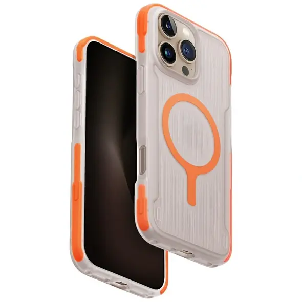 UNIQ Combat Active Apple iPhone 16 Pro Max Magclick Charging orange
