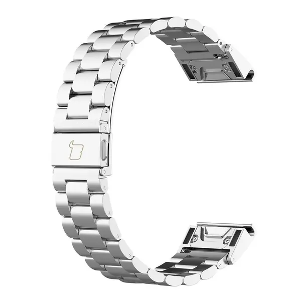 Bizon Strap Watch Aura Smartwatch 26 mm silver