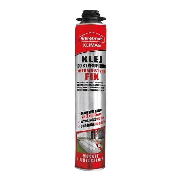 ΚΟΛΛΑ ΓΙΑ ΦΕΛΙΖΟΛ KST-750 THERMOSTYRO-FIX ΠΟΥΣΚΑ 750&nbsp|ml WKRĘT-MET KLIMAS