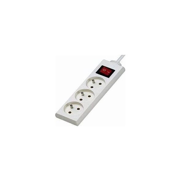 Πολύπριζο Konnoc DX-3FS 10m με διακόπτη