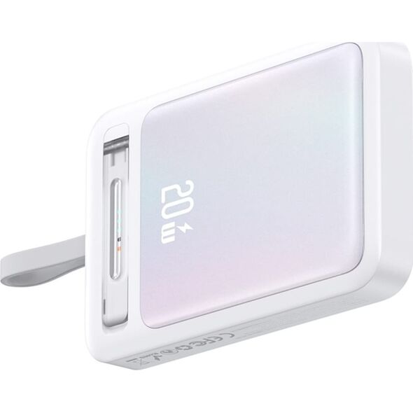 Φορητός φορτιστής USAMS XM Series CD219 10000mAh Μαγνητικός Ασύρματος ροζ