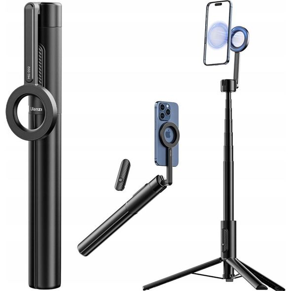 Kijek SELFIE Stick Statyw 1.6m na Magnes MagSafe Telefon Smartfon + PILOT / MG-002 MAX