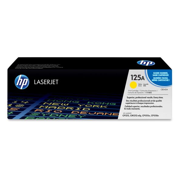 HP LaserJet CP1215/1515 Yellow Toner (CB542A) (HPCB542A) έως 12 άτοκες Δόσεις