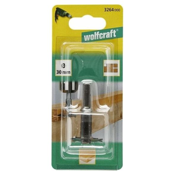 Φρέζα σχισμών 30 mm Wolfcraft - WS, άξονας 8 mm