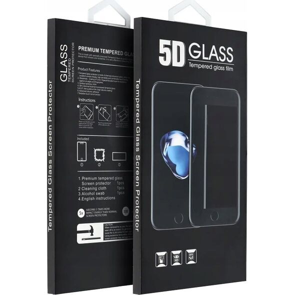 5D Full Glue Tempered Glass - για Samsung Galaxy A36 5G μαύρο