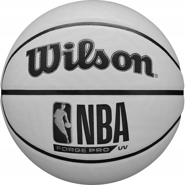 Wilson NBA Forge Pro UV Ball WZ2016701XB λευκή 7