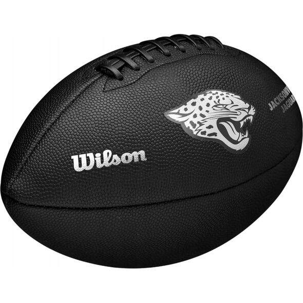 Wilson NFL Team Metallic Premiere Jacksonville Jaguars Ball WF4015815XB Czarne 9