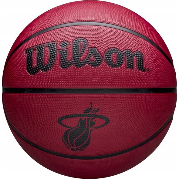 Μπάλα Wilson NBA Team Tribute Solid Miami Heat WZ4025416XB Κόκκινη 5