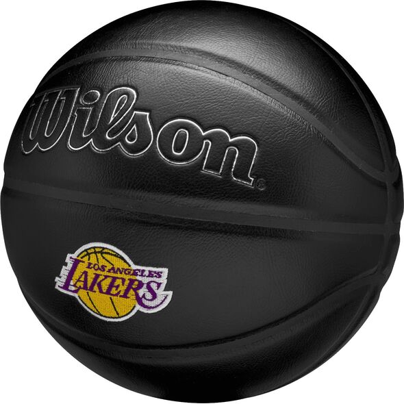 Wilson NBA Team Premiere Los Angeles Lakers Μπάλα WZ4026414XB Μαύρο 7