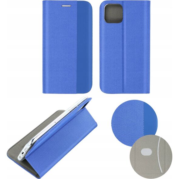 Θήκη SENSITIVE Book για XIAOMI Redmi Note 14 PRO 5G / 14 PRO PLUS 5G μπλε