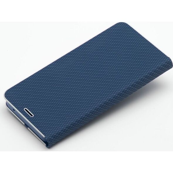 Θήκη LUNA Book Carbon για XIAOMI Redmi Note 14 PRO 5G / 14 PRO PLUS 5G μπλε