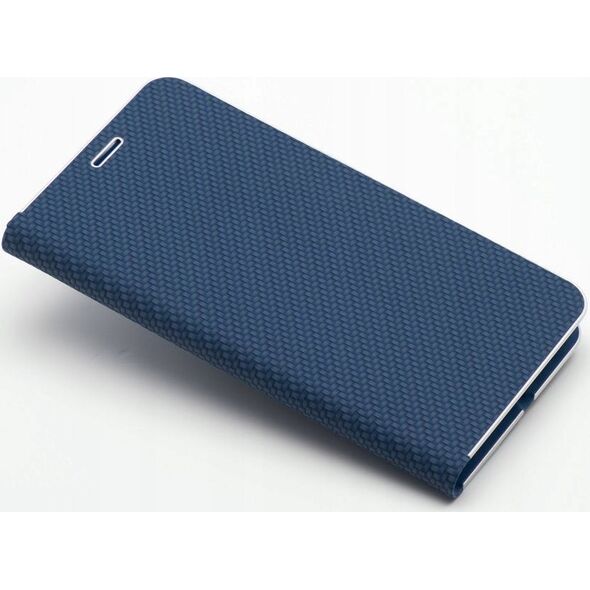 Θήκη LUNA Book Carbon για XIAOMI Redmi Note 14 PRO 5G / 14 PRO PLUS 5G μπλε