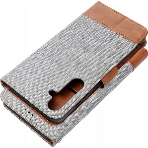 Θήκη JEANS Book για XIAOMI Redmi Note 14 PRO 5G / 14 PRO PLUS 5G γκρι