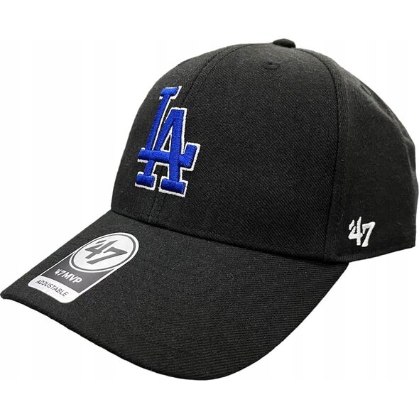 47 Brand MVP Los Angeles Dodgers Καπέλο B-MVP12WBV-BKR Μαύρο Ένα μέγεθος
