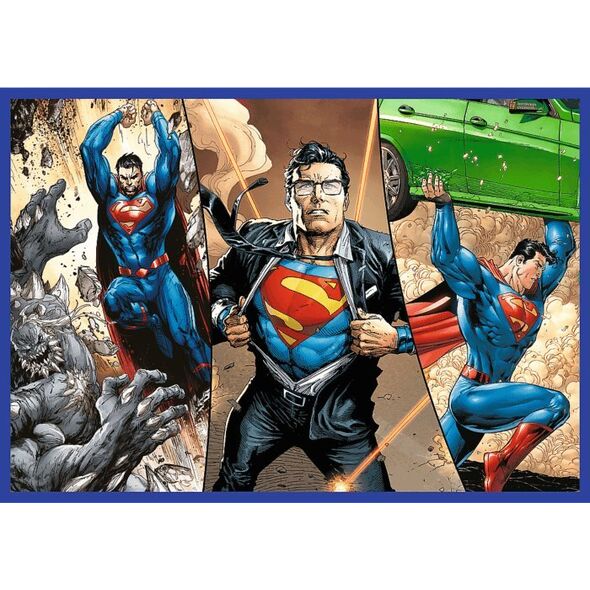 PUZZLE 4x250 Odwaga Supermana / Warner 13340
