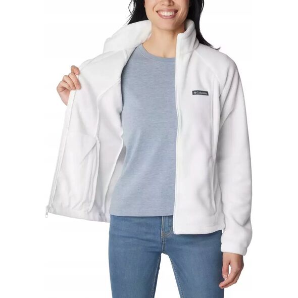 Columbia Benton Springs Full Zip Fleece 1372111125 λευκό XL