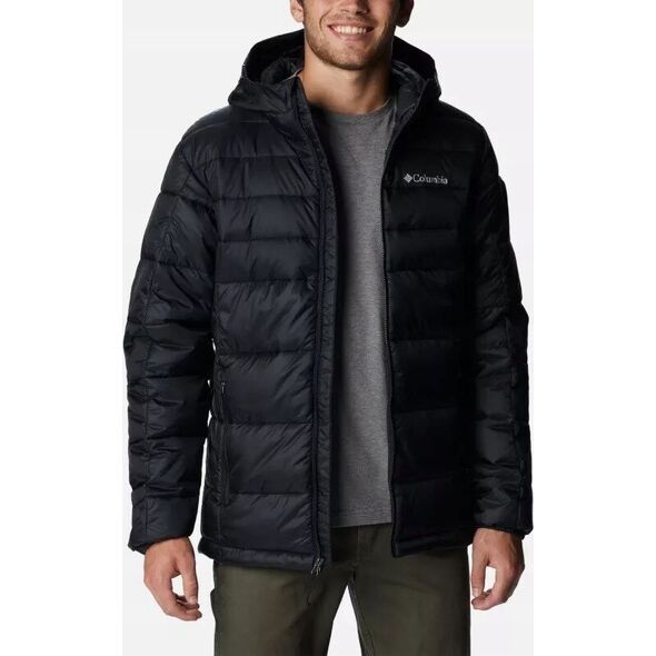 Μπουφάν με Κουκούλα Columbia Buck Butte II Insulated 2086882010 Czarne XL