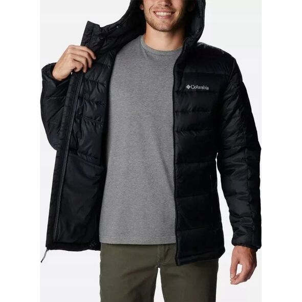 Μπουφάν με Κουκούλα Columbia Buck Butte II Insulated 2086882010 Czarne XL
