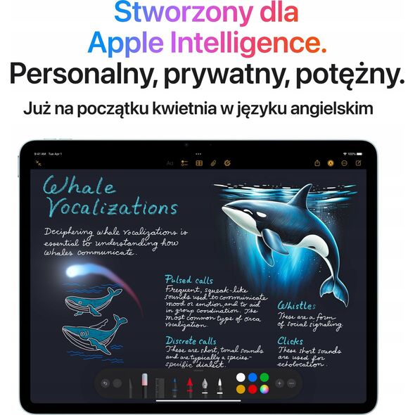 Apple iPad Air 13" M3 256GB Wi-Fi (7.gen) księżycowa poświata - 2025 - Gwarancja bezpieczeństwa. Proste raty. Bezpłatna wysyłka od 170 zł.
