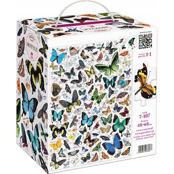 CzuCzu Puzzlove Motyle 200el puzzle rodz.93648