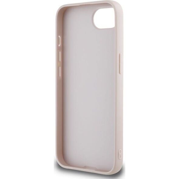 Etui Guess Fixed Glitter Big 4G do       iPhone 16e różowy