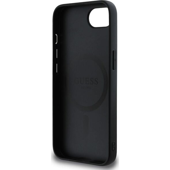 Etui Guess 4G Circle Classic Logo        MagSafe do iPhone 16e czarny