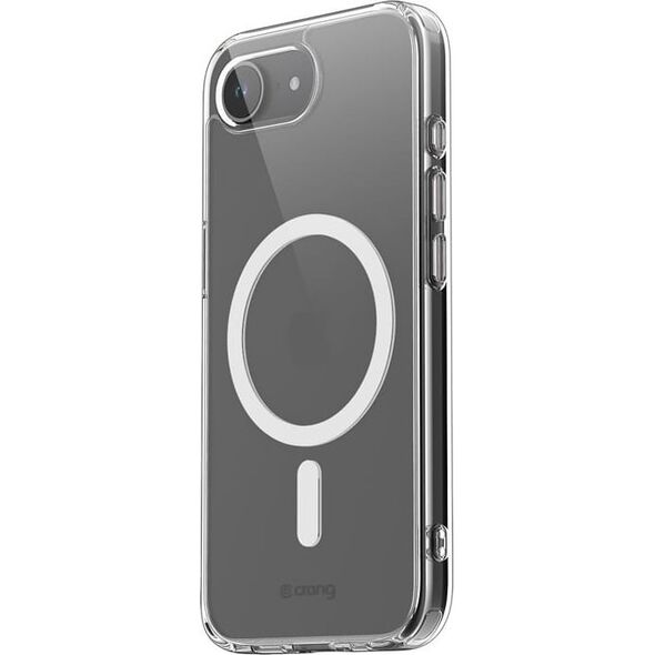 Crong Clear MAG Cover - Etui iPhone 16e MagSafe (przezroczysty)