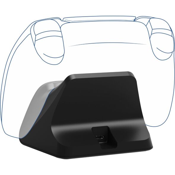 TRUST GXT 255 Quick charge stand for PS5 controllers - Black