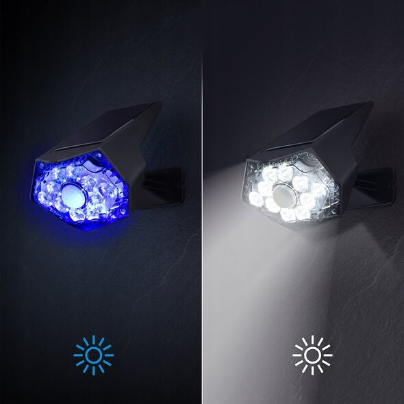 Lampa solarna ogrodowa / uliczna na słup 100W 129 LED RC-K-1328