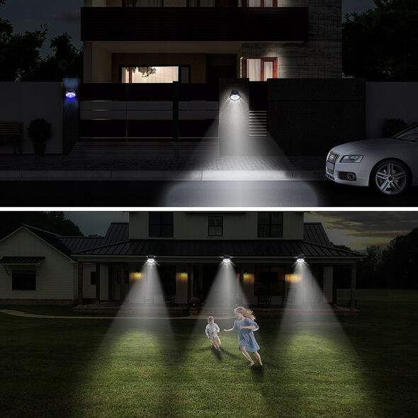 Lampa solarna ogrodowa / uliczna na słup 100W 129 LED RC-K-1328