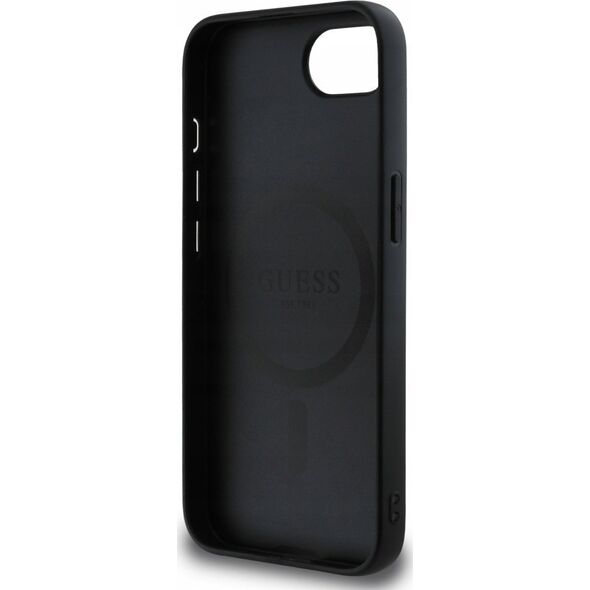 Case Guess 4G Small 4G and Classic MagSafe for iPhone 16e black