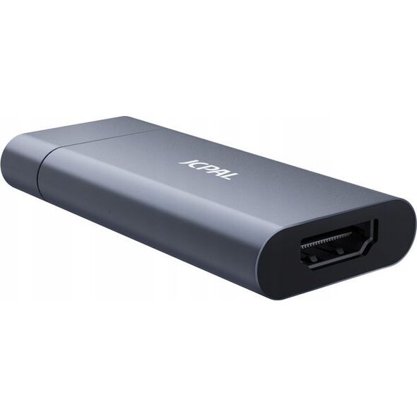 JCPAL USB-C 3-in-1 Travel Hub - hub HDMI/PD/USB-A 3.0 - Gwarancja bezpieczeństwa. Proste raty. Bezpłatna wysyłka od 170 zł.