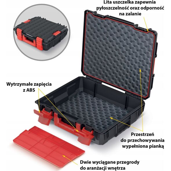 Prosperplast KISTENBERG C BLOCK PRO ZESTAW SKRZYŃ NARZĘDZIOWYCH