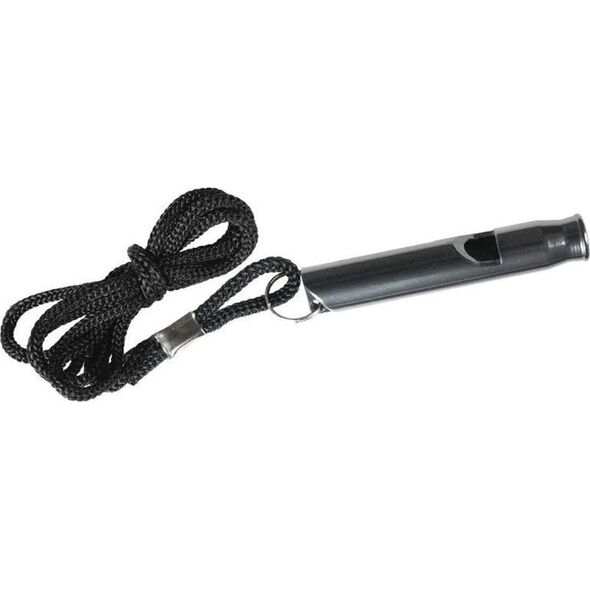 Gwizdek Przetrwania - Aluminium - Czarny-Black