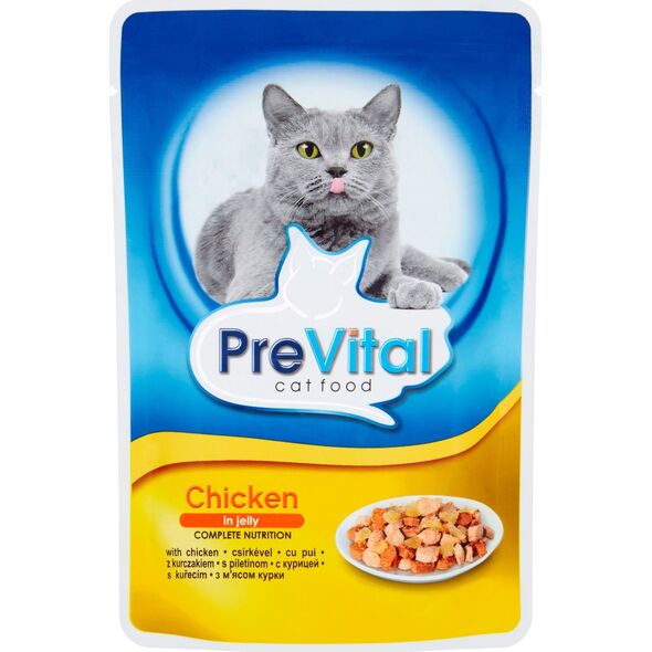 PREVITAL kurczak w galaretce dla kotów 100g