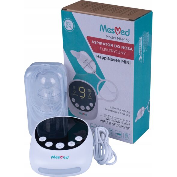 Mesmed Elekrtoniczny aspirator do nosa MesMed MM-130 HappiNosek MINI