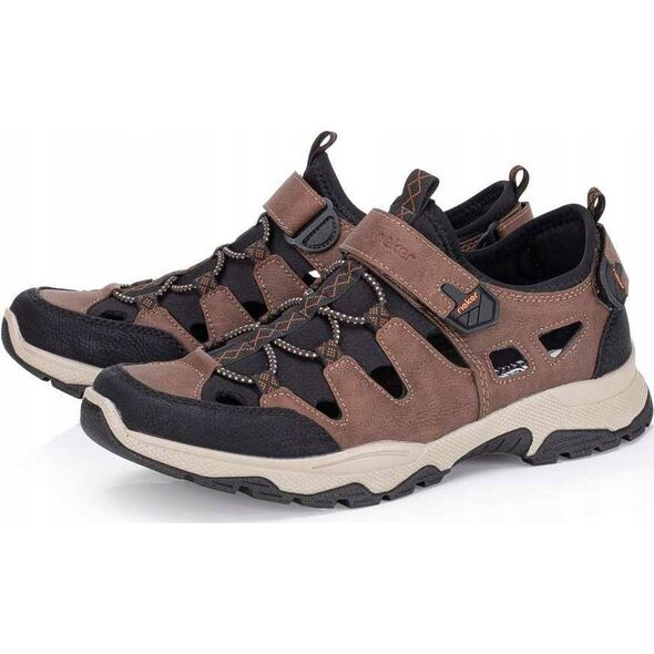 Rieker Sandals B8375-90 Brązowe 42