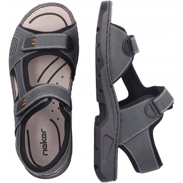 Rieker Sandals 26156-47 szary 45