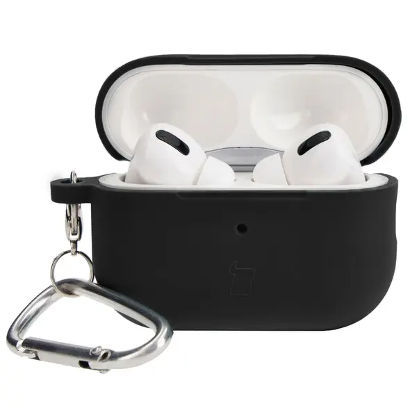 Bizon Case Headphone Silicone Apple AirPods Pro 2 black