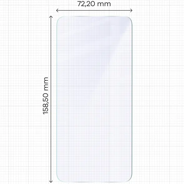 Bizon Glass Mule Hybrid Glass Oppo Reno 13 Pro