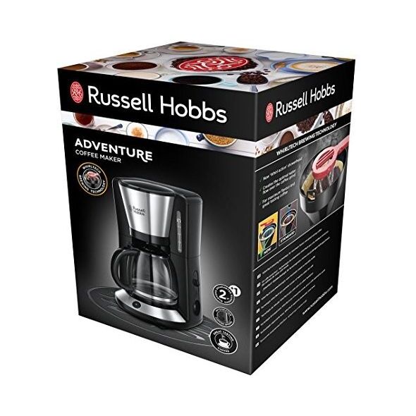 Ekspres przelewowy Russell Hobbs Adventure 24010-55 Czarny