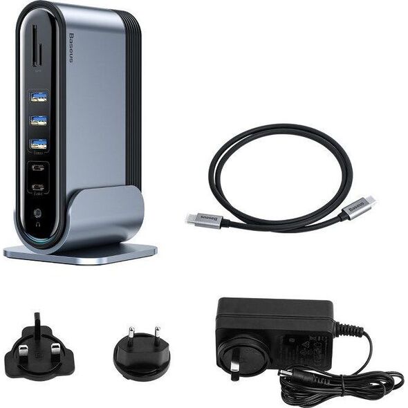Stacja/replikator Baseus Working Station USB-C (CAHUB-DG0G)