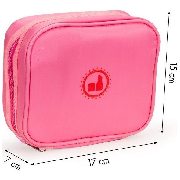 Ecotoys Zestaw piękności kosmetyczka 6 akcesoriów beauty