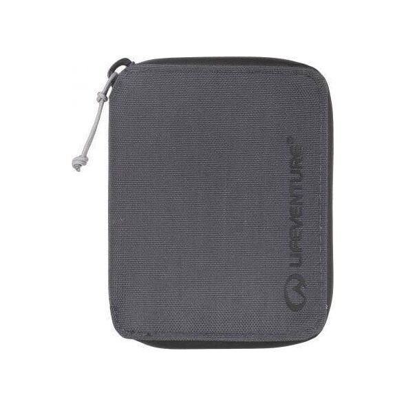 Lifeventure RFID Bi-Fold Wallet, Recycled, Grey